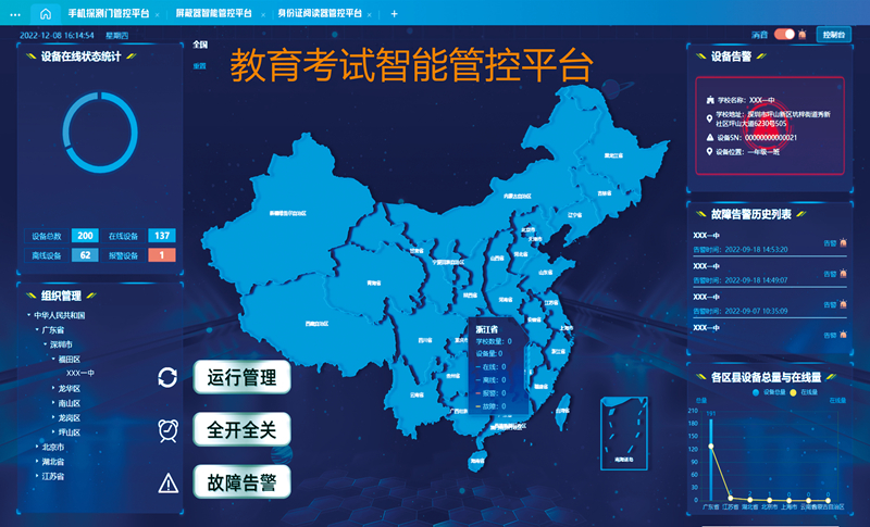 信号屏蔽器管控平台